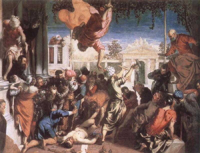 TINTORETTO, Jacopo The Miracle of St Mark Freeing the Slave